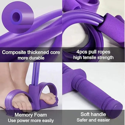 Yoga Pedal Puller Resistance Band Fitness Equipment