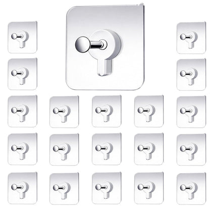 Wall Hooks for Hanging Strong Adhesive Hooks (pack of 10)