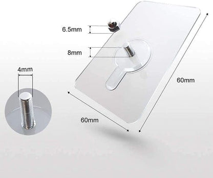Wall Hooks for Hanging Strong Adhesive Hooks (pack of 10)