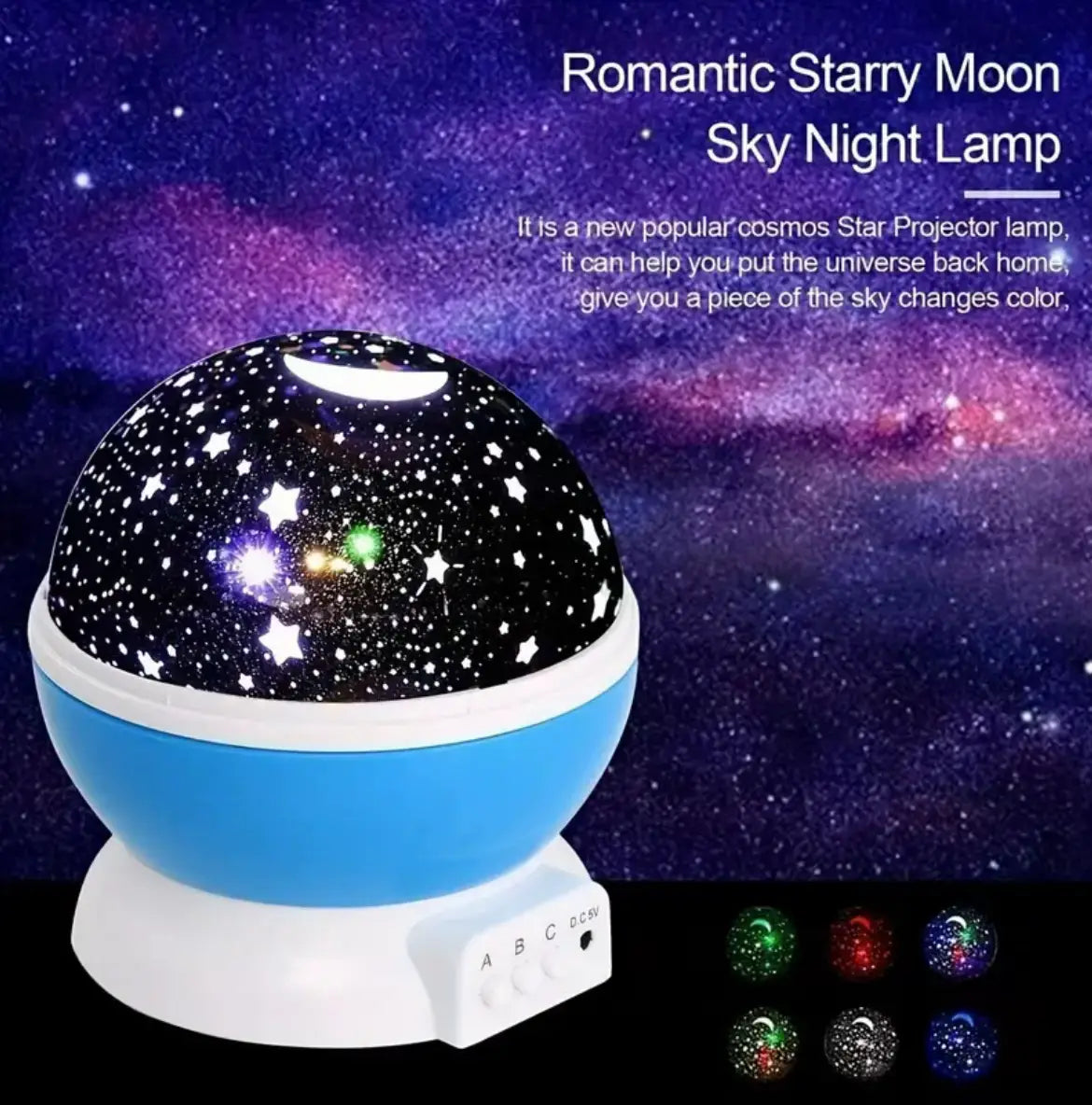 Star Moon Night Light