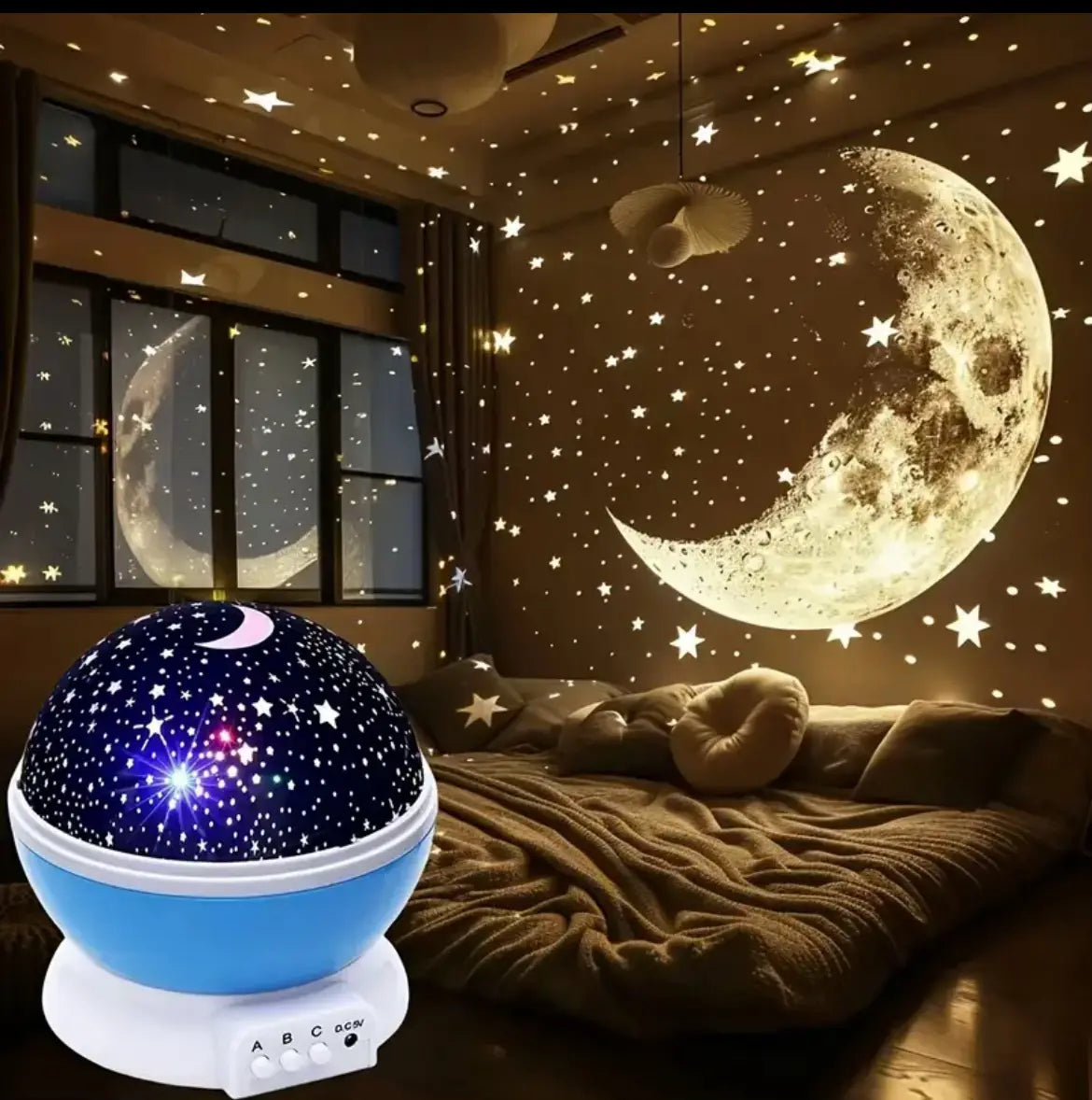 Star Moon Night Light
